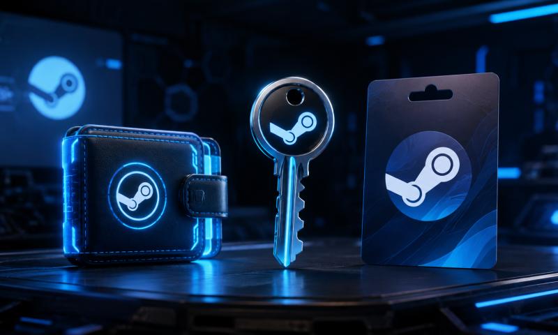 Steam Wallet vs Steam Key vs Steam Gift Card: The Ultimate Guide