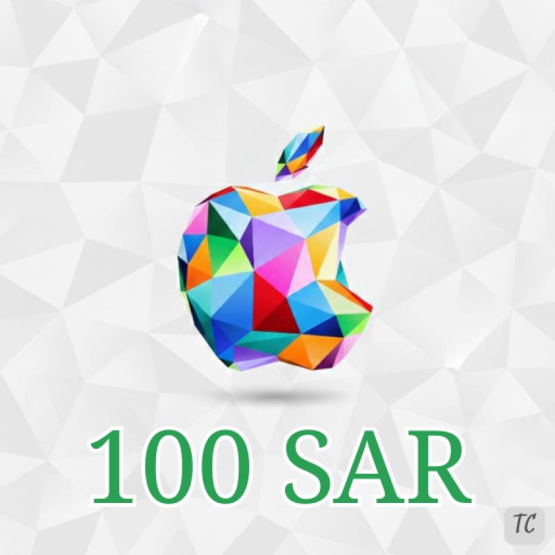 Apple Card 100 SAR KSA - SAU