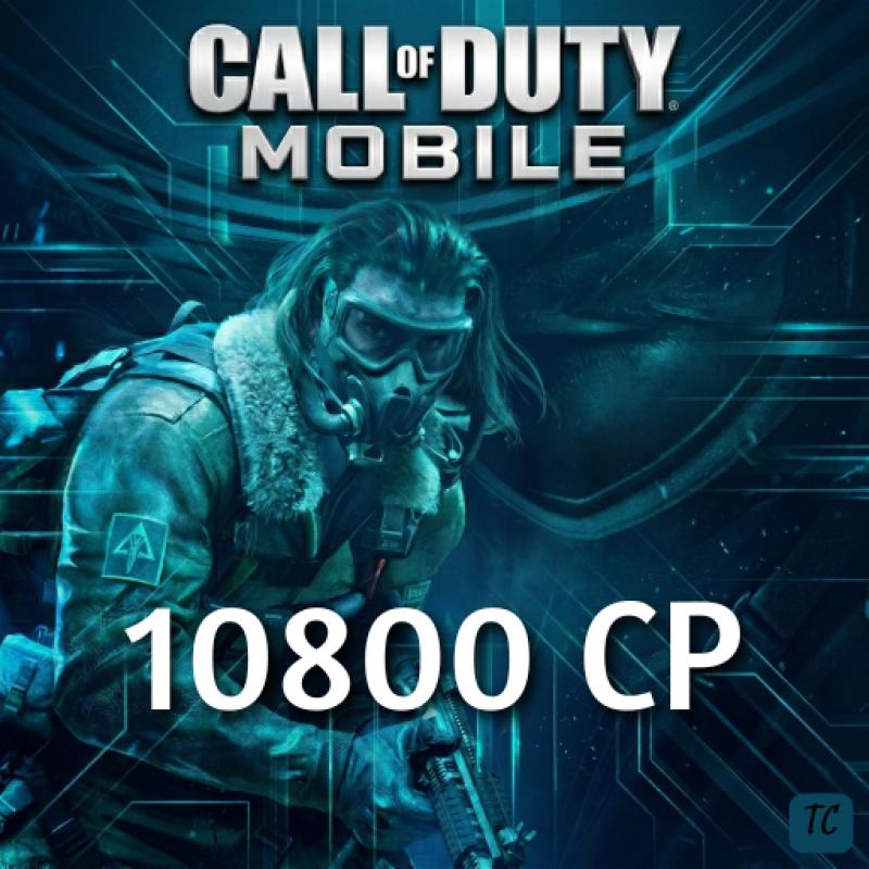 Call of Duty Mobile 10800 CP KSA - SAU