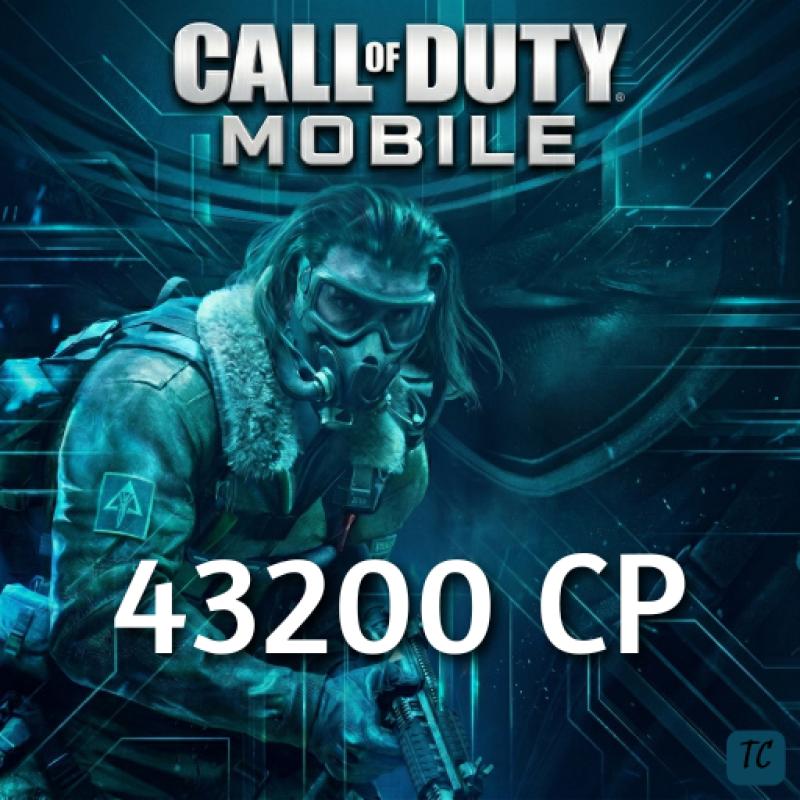 Call of Duty Mobile 43200 CP KSA - SAU