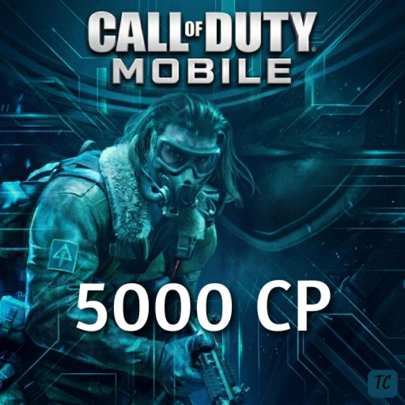 Call of Duty Mobile 5000 CP KSA - SAU