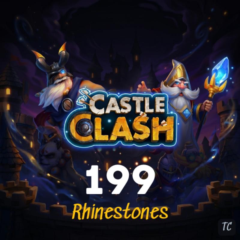 Castle Clash 199 Rhinestones - Global