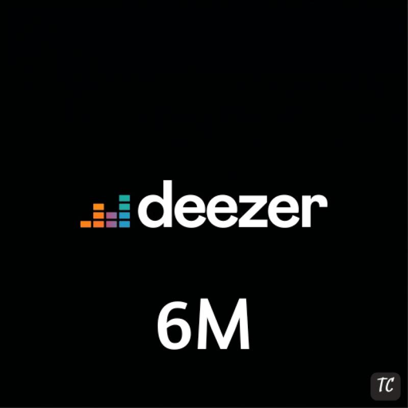 Deezer Premium 6 Month Global - Global