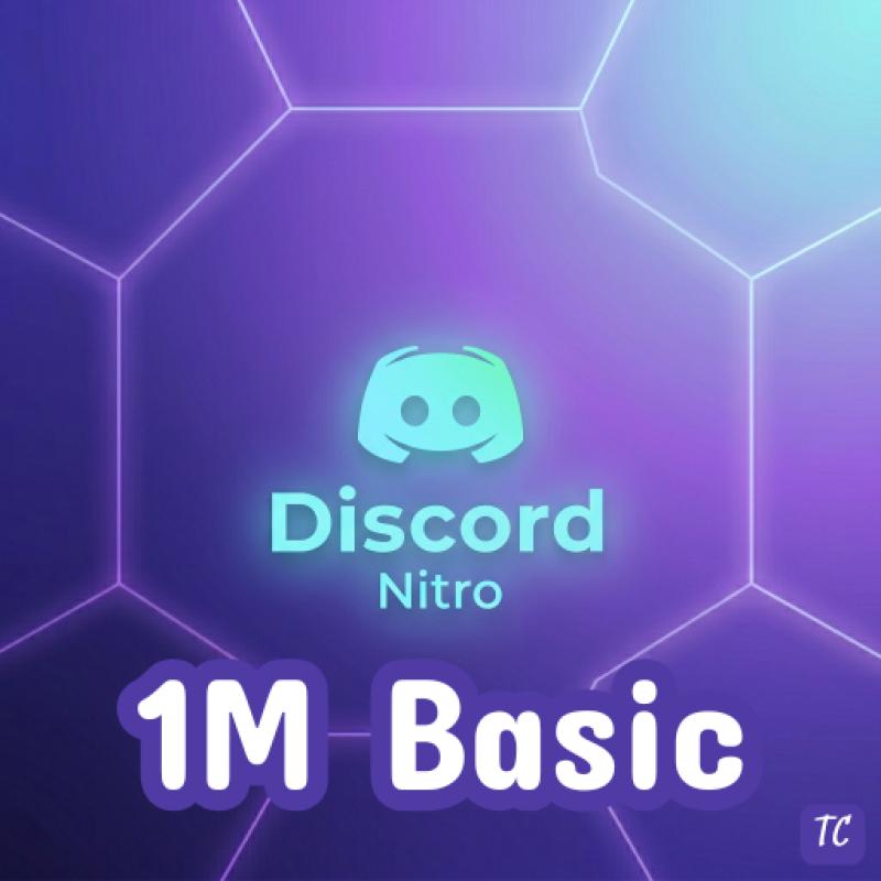 Discord Nitro Basic 1 Month - Global