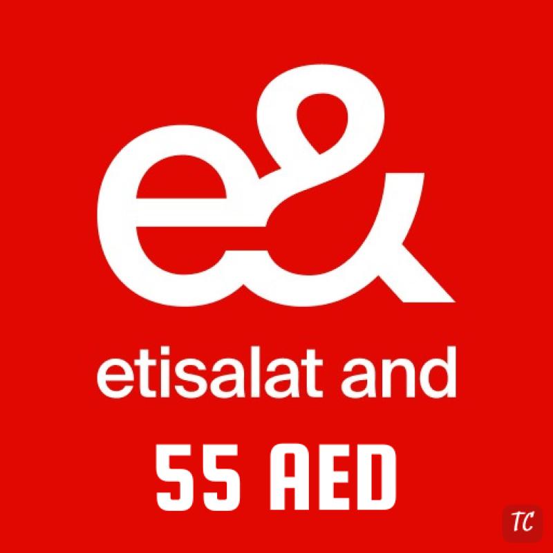 Etisalat Prepaid Card 55 AED - UAE
