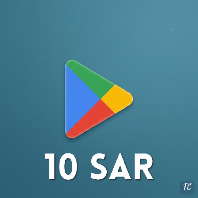 Google Play 10 SAR KSA - SAU