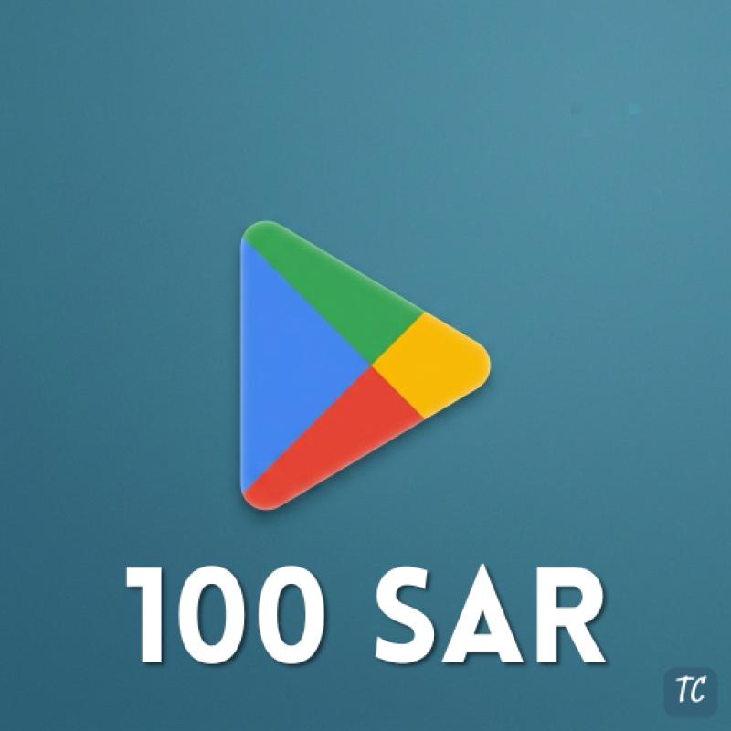 Google Play 100 SAR KSA - SAU
