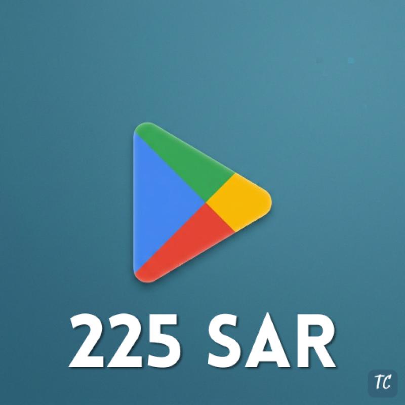 Google Play 225 SAR KSA - SAU