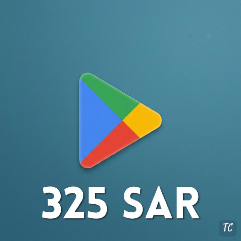 Google Play 325 SAR KSA - SAU