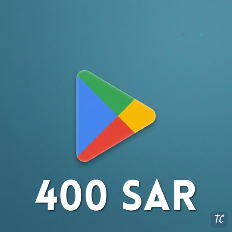 Google Play 400 SAR KSA - SAU