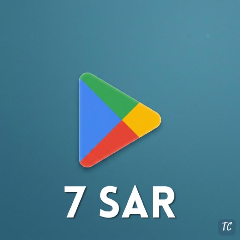 Google Play 7 SAR KSA - SAU