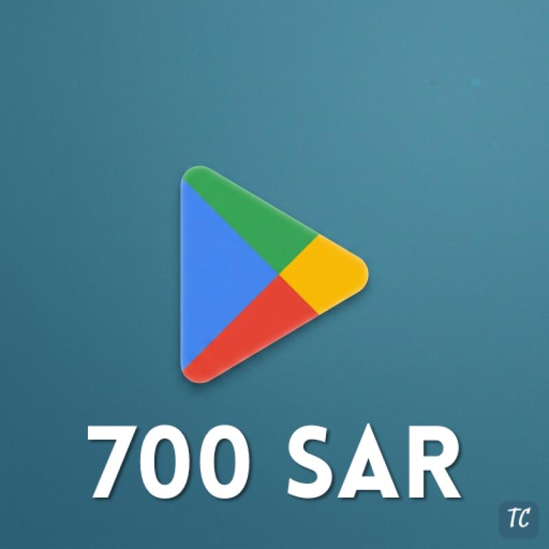 Google Play 700 SAR KSA - SAU