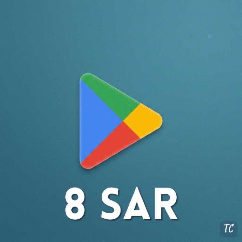 Google Play 8 SAR KSA - SAU