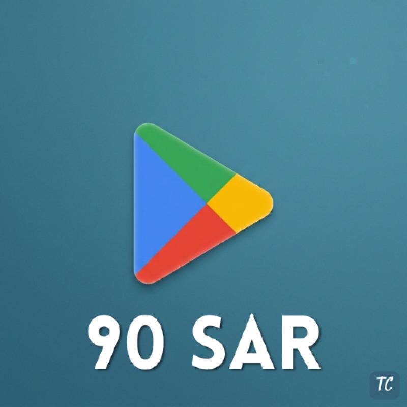 Google Play 90 SAR KSA - SAU