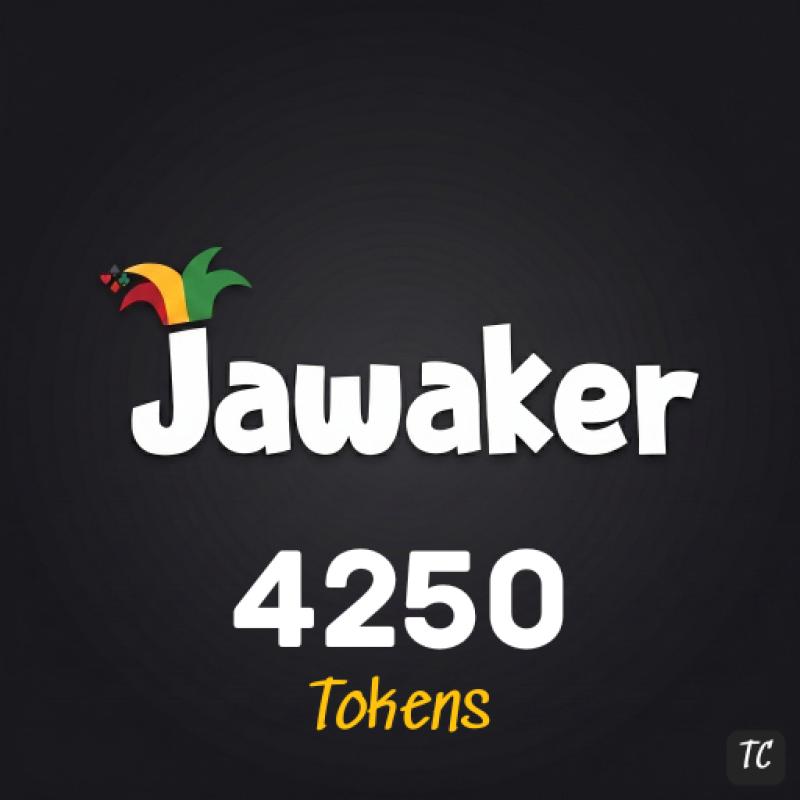 Jawaker Top Up 4250 Token - Global