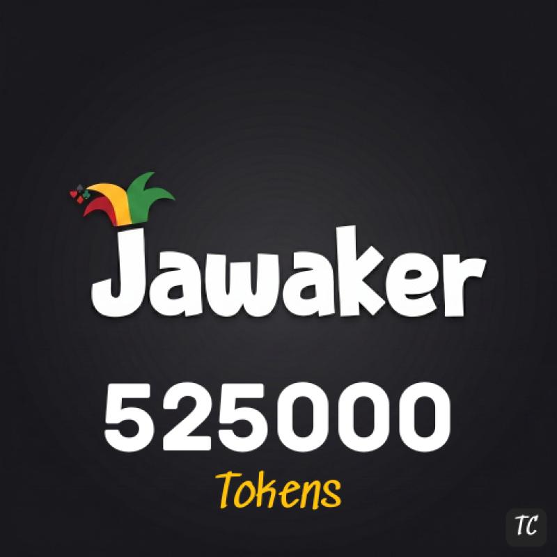 Jawaker 525000 Token - Global