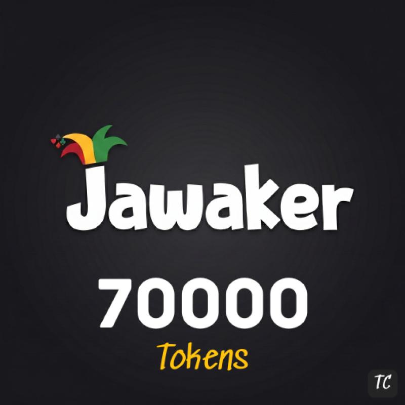 Jawaker Top Up 70000 Token - Global