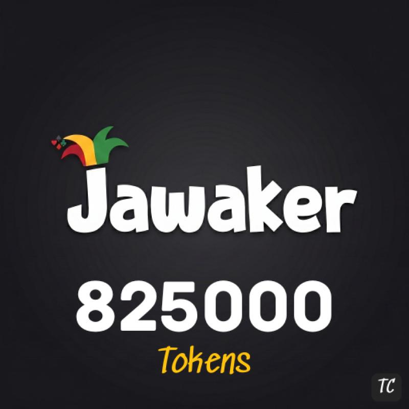 Jawaker 825000 Token - Global