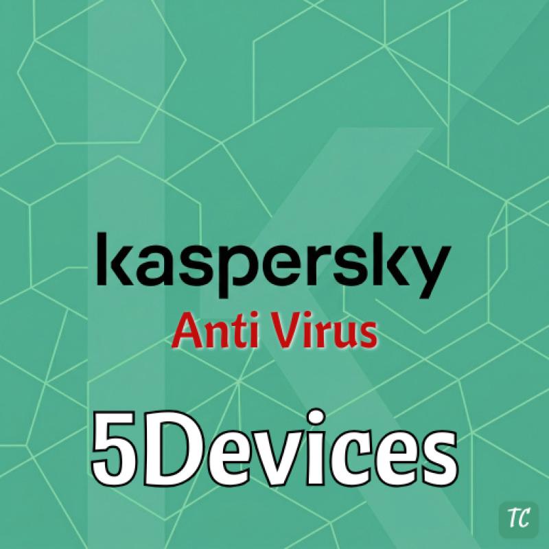 Kaspersky Anti-Virus 5 Devices - Global
