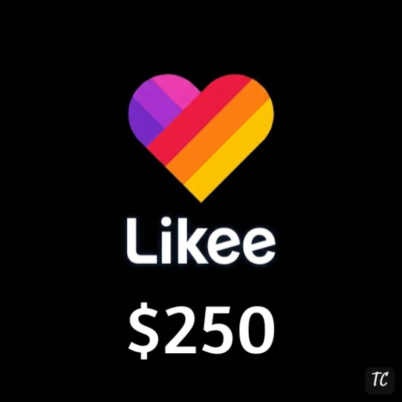 Likee $250 Code KSA - SAU