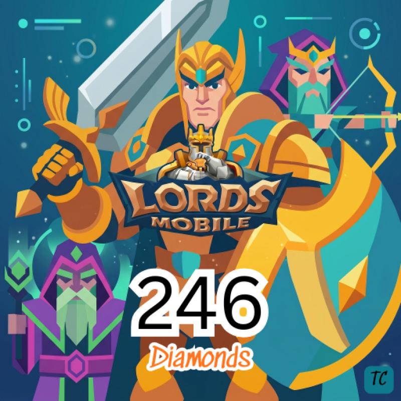 Lords Mobile 246 Diamonds - Global