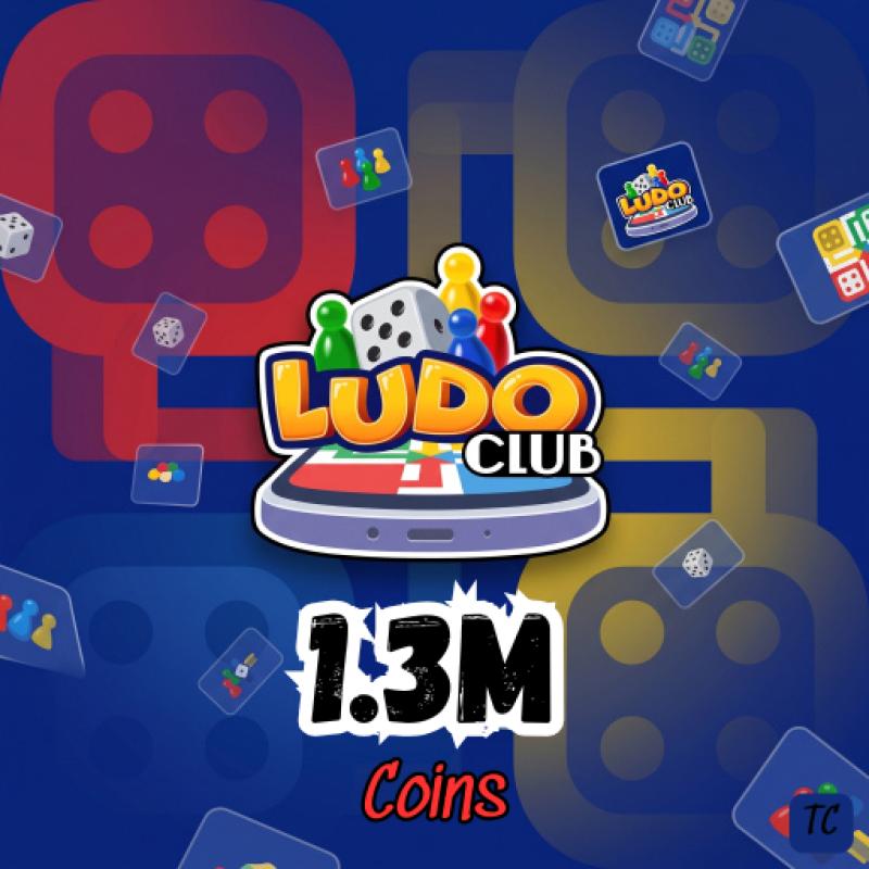 Ludo Club 1.3M Coins Global - Global