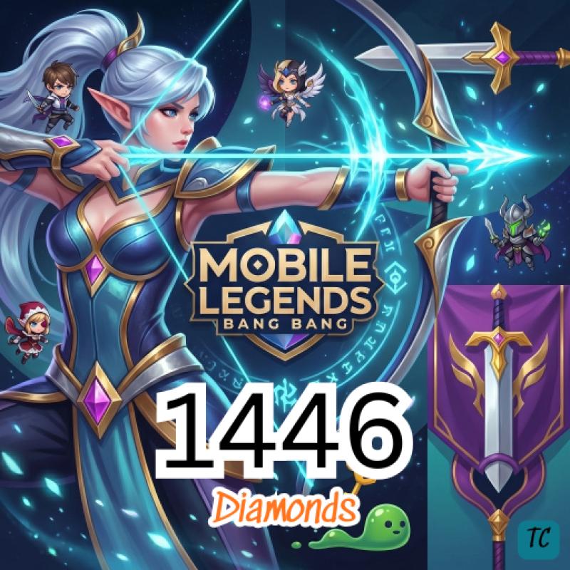 Mobile Legends 1446 Diamonds - Global