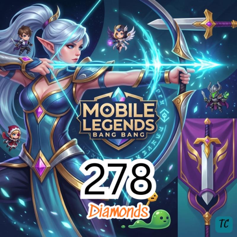 Mobile Legends 278 Diamonds - Global