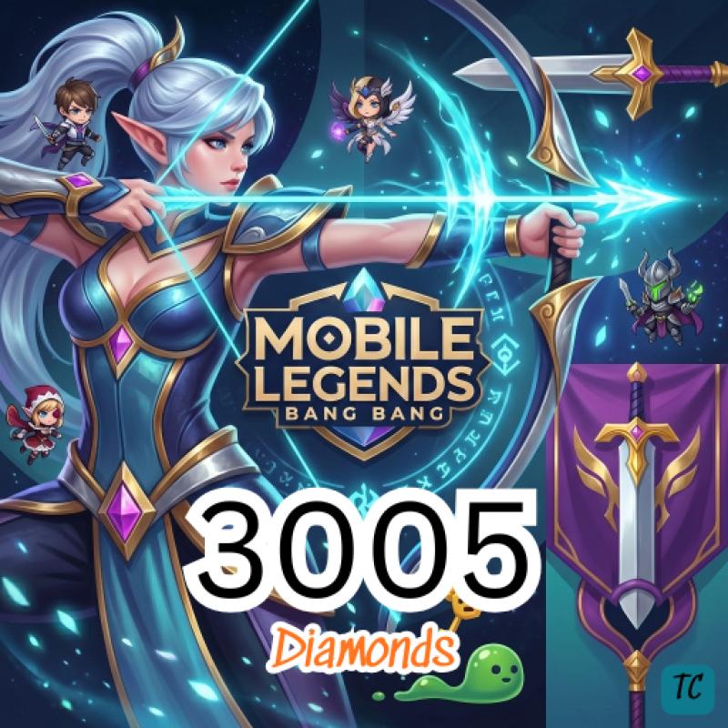 Mobile Legends 3005 Diamonds - Global