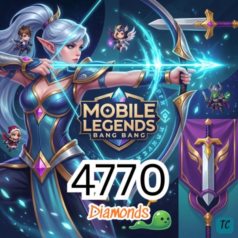 Mobile Legends 4770 Diamonds - Global
