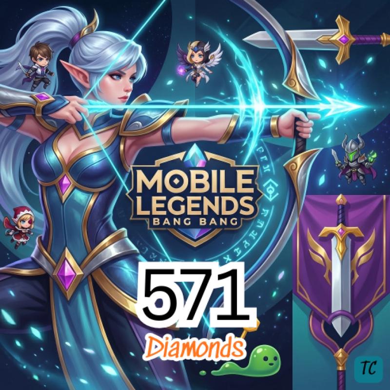 Mobile Legends 571 Diamonds - Global