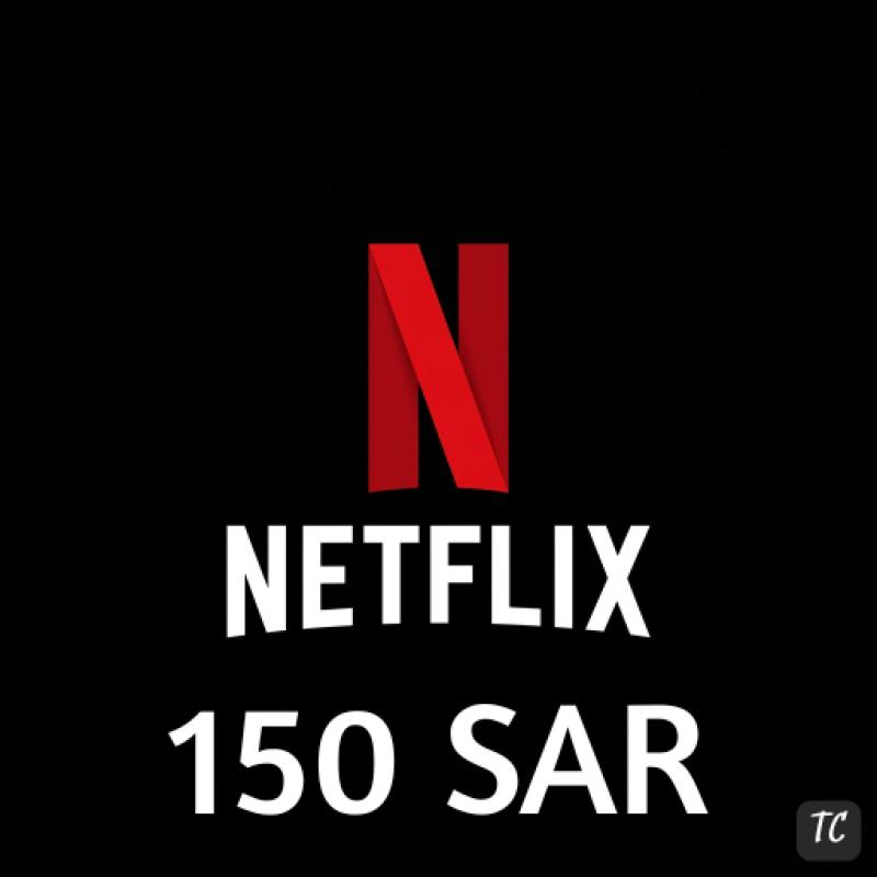 Netflix 150 SAR KSA - SAU
