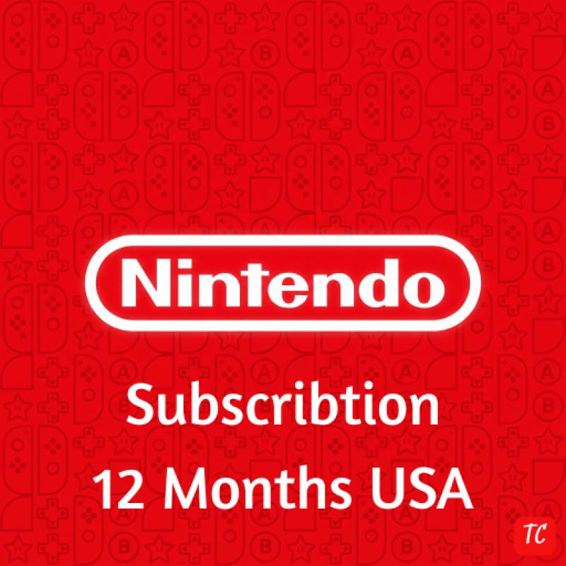 Nintendo eShop 12 Month USA - USA