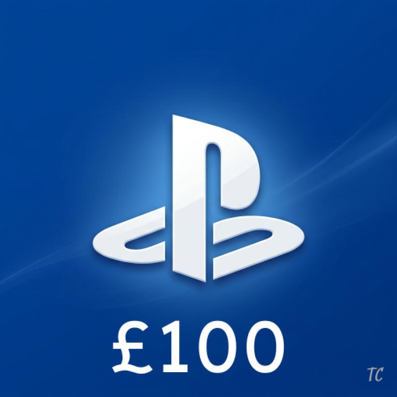 بلايستيشن £100 بريطاني - بريطاني