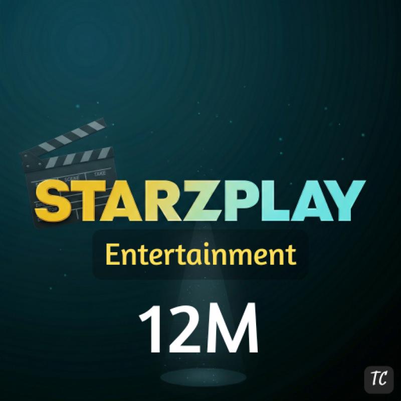 STARZPLAY Entertainment 12 Month - Global