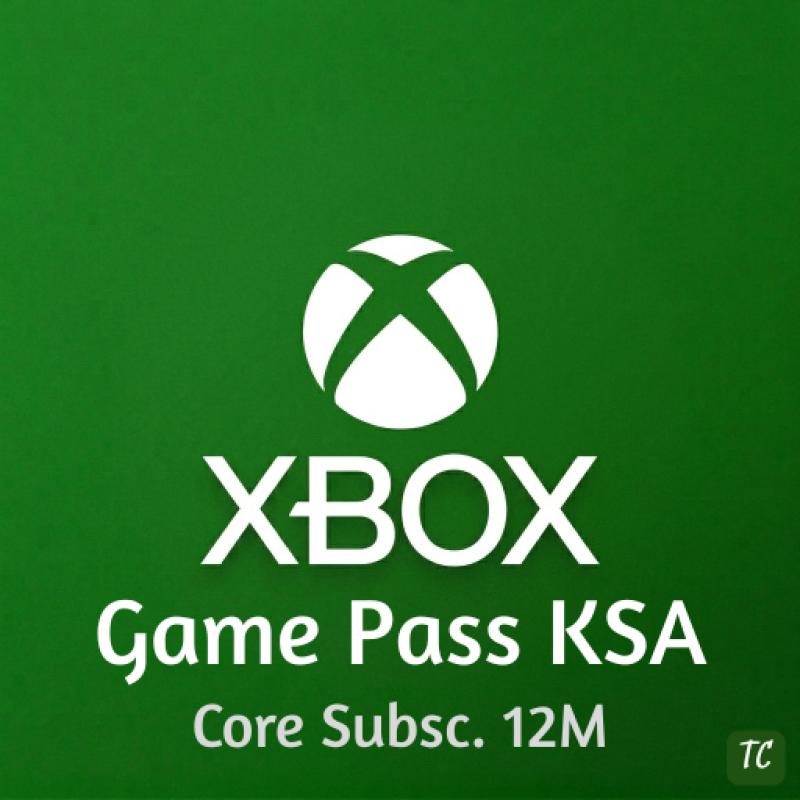 Xbox Game Pass Core 12 Months KSA - SAU
