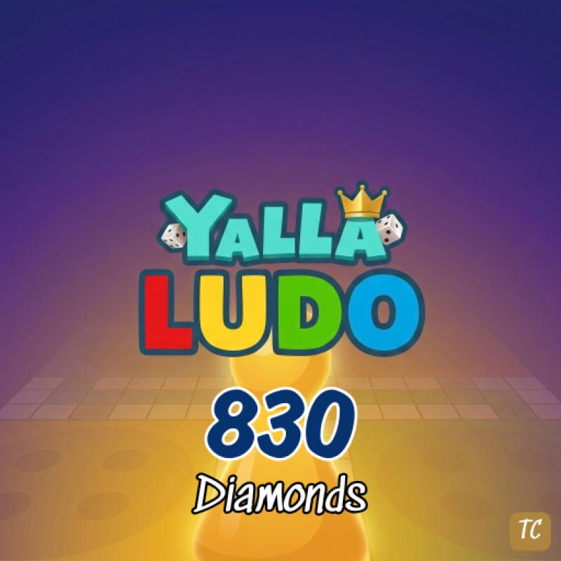 Yalla Ludo 830 Diamonds - Global