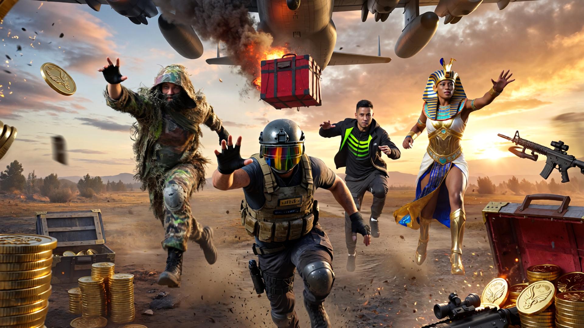 خصم 5% على بطاقات PUBG Mobile 8100UC & 3850UC